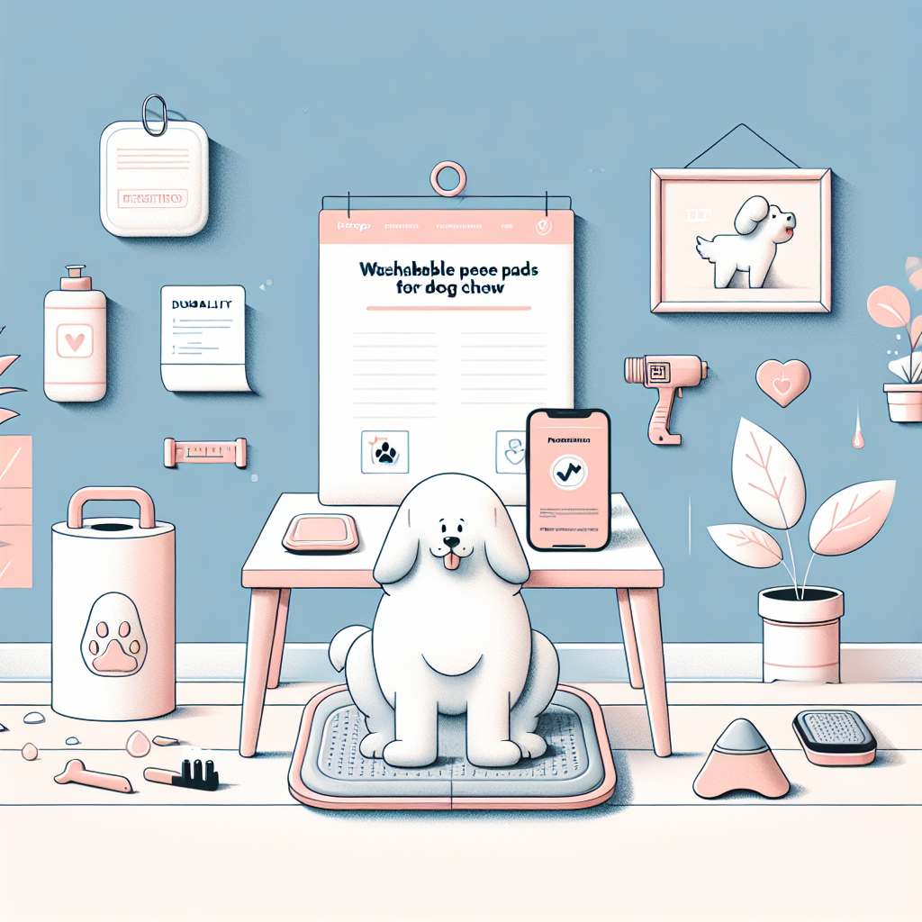 Best Washable Pee Pads for Dogs Who Chew