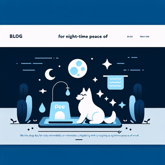 Washable Dog Pee Pads for Night-Time Peace of Mind