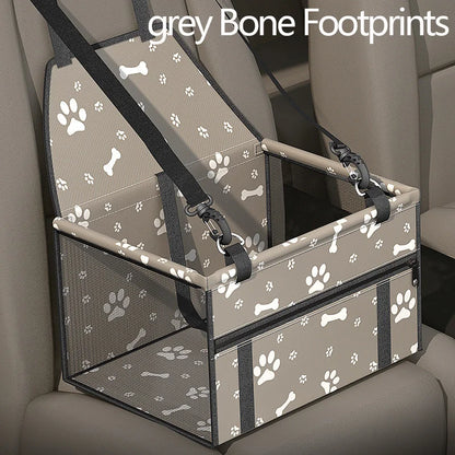Car Pet Seat Cushion Removable and Washable Hanging Bag Safety Pet Bed Nest Travel Experience Hammock for Carrying Small Dog