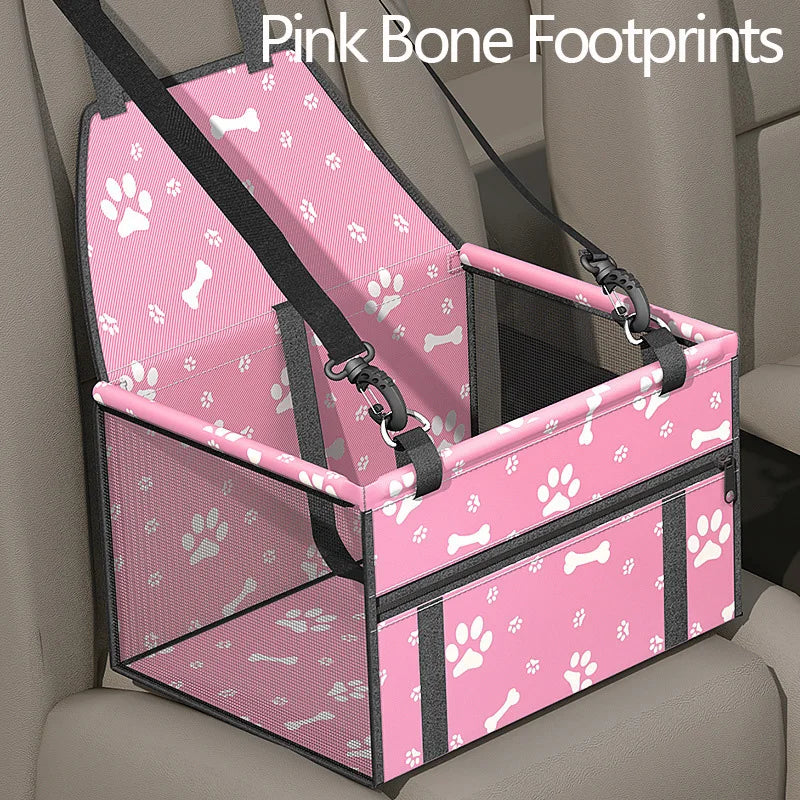 Car Pet Seat Cushion Removable and Washable Hanging Bag Safety Pet Bed Nest Travel Experience Hammock for Carrying Small Dog