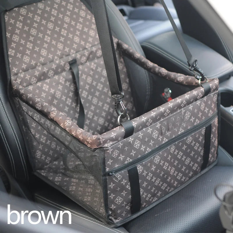 Car Pet Seat Cushion Removable and Washable Hanging Bag Safety Pet Bed Nest Travel Experience Hammock for Carrying Small Dog