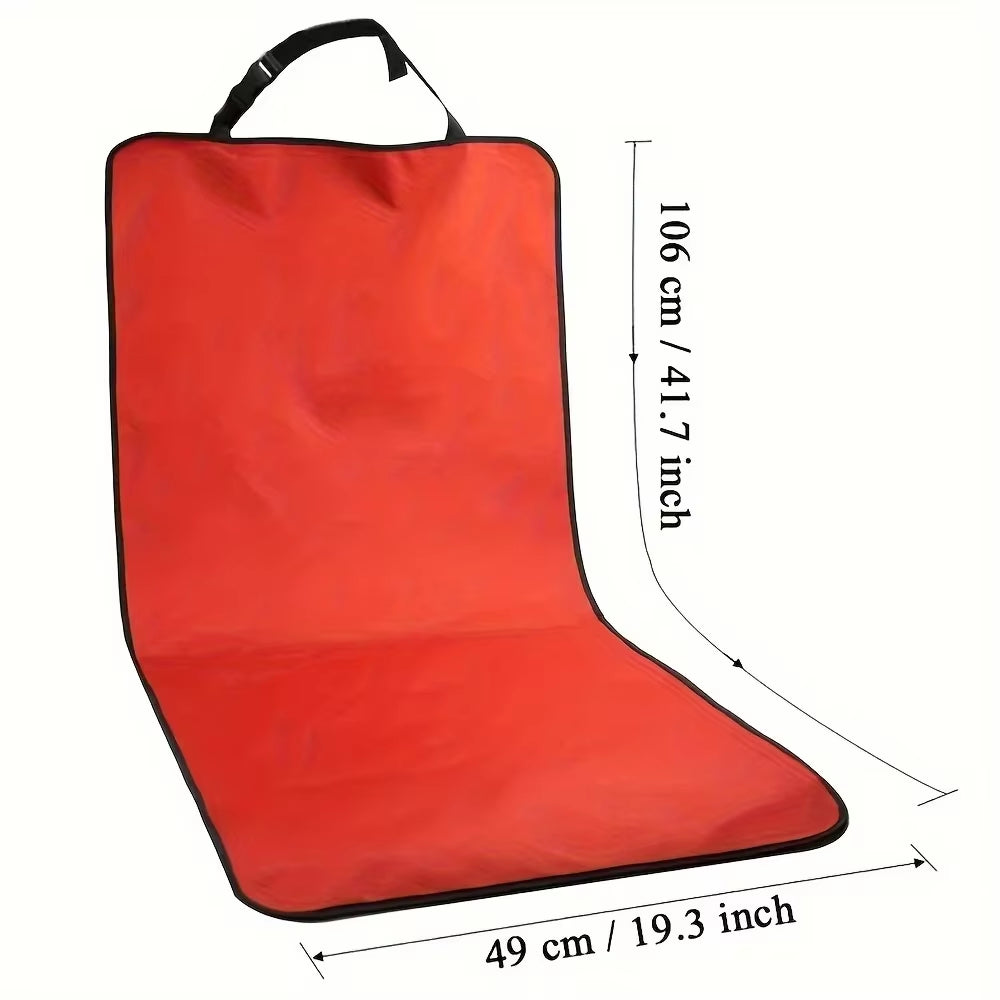 Car Seat Cover for Dogs Durable Pet Seat Mat for Vehicle Front Seat Dog Car Mat