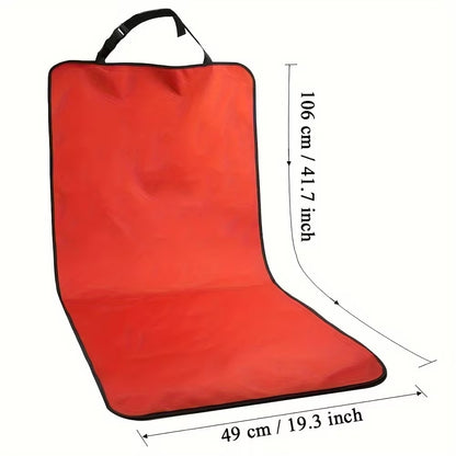 Car Seat Cover for Dogs Durable Pet Seat Mat for Vehicle Front Seat Dog Car Mat