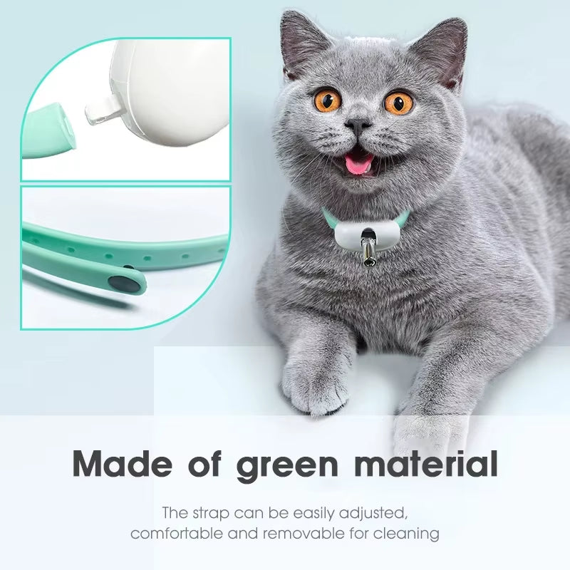 Automatic Cat Toy Smart Laser Teasing Cat Toy Collar Electric USB Charging Kitten Toys Interactive Training Pet Accessories